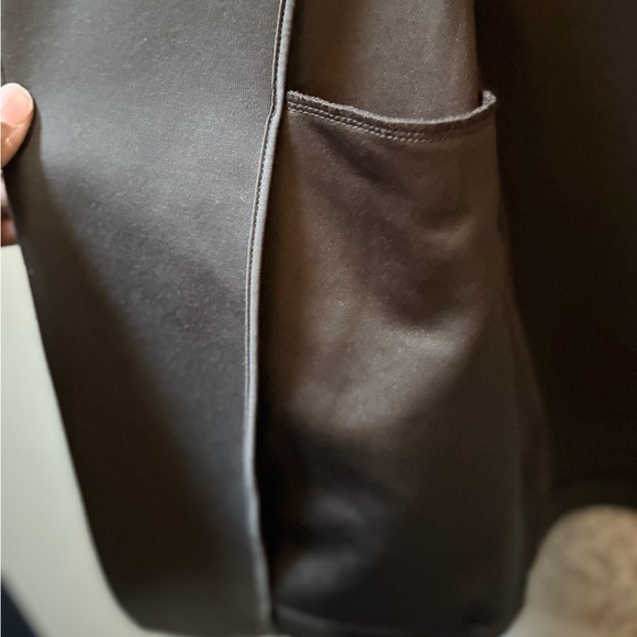 Uniqlo | NWT Soft Minimalistic Modern Open Blazer Jacket - S/M, Gray - Picture 5 of 7